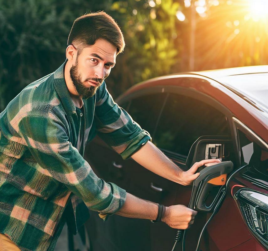 charge your car with solar energy
