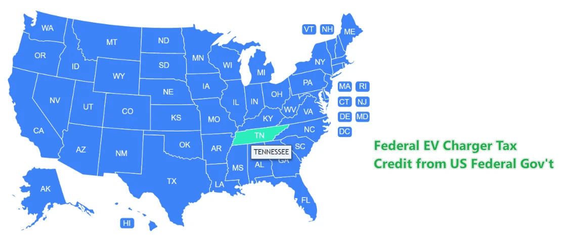 Federal EV Charger Tax Credit from US Federal Gov't